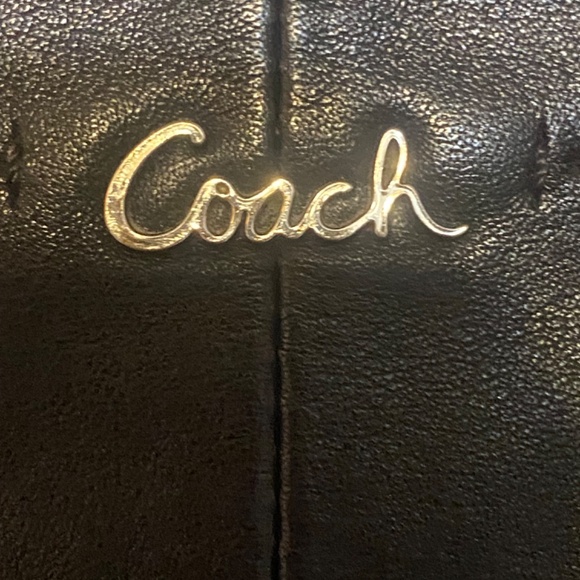 Coach black leather small crossbody - Picture 7 of 16